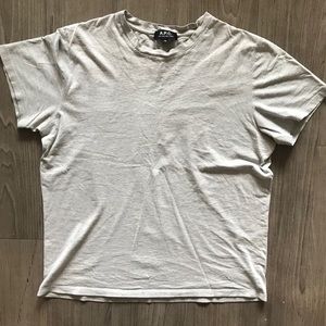A.P.C. Tee Shirt Grey